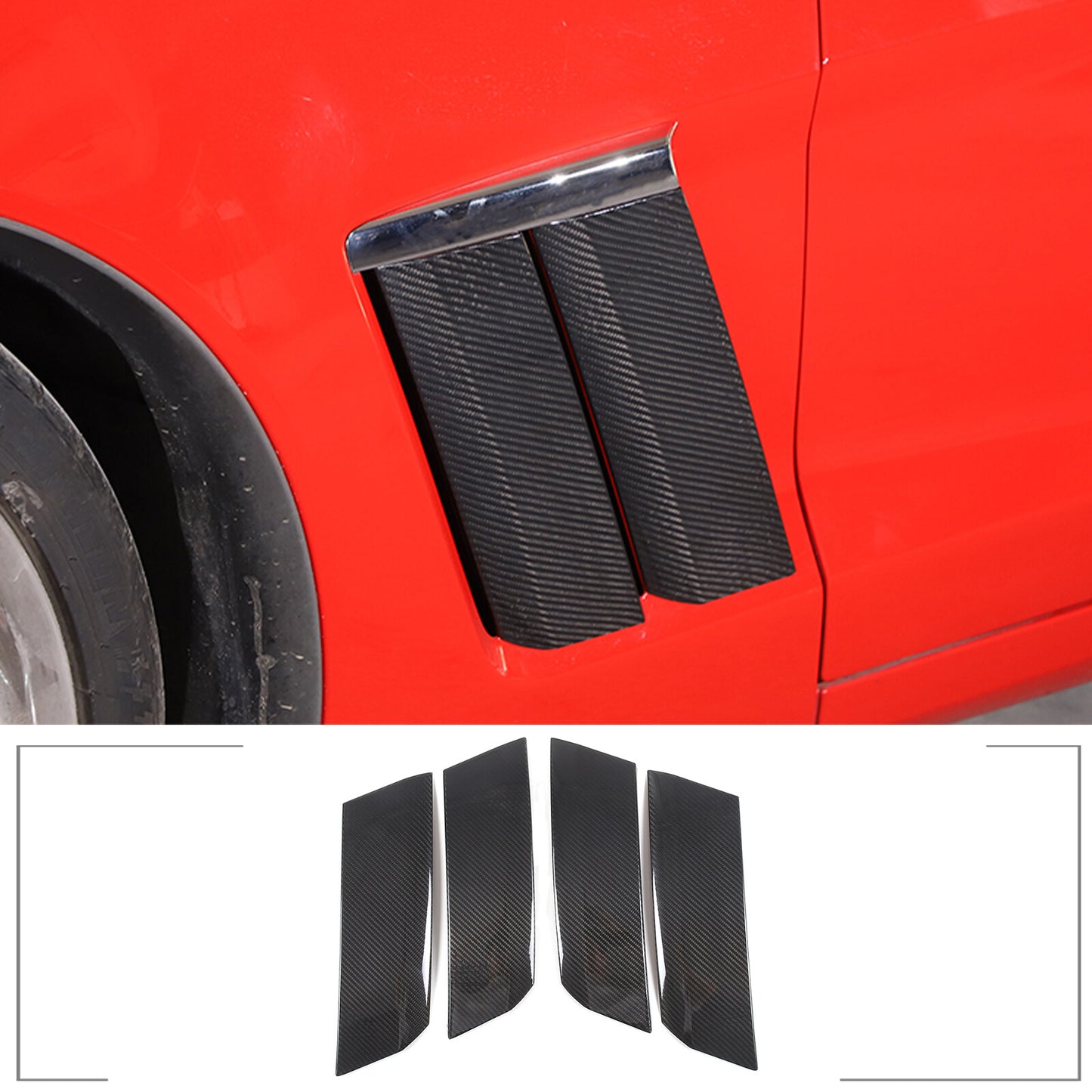 ABS Matte Black Center Gear Shift Hood Trim for Toyota Tenderra 2022-2023