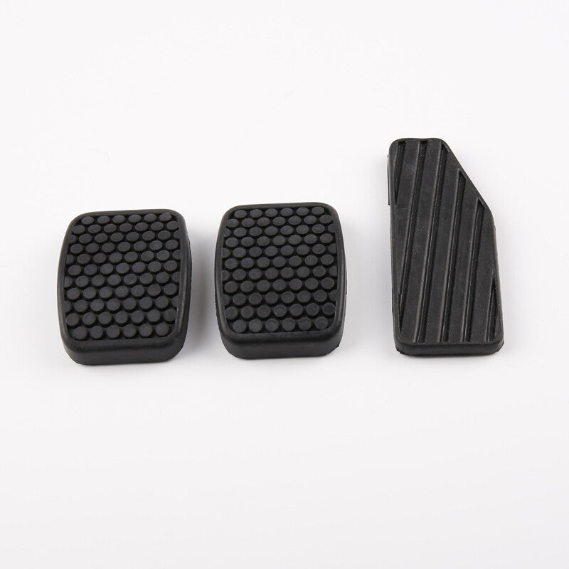 3 Pcs /set Accelerator Brake Clutch Pedal Pads Rubber Cover for Suzuki for Swift Q