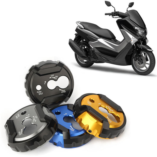 Motorcycle for Seat Lock Cover Cap Fit for YAMAHA NMAX 155 2015-2016 4 Colors Q