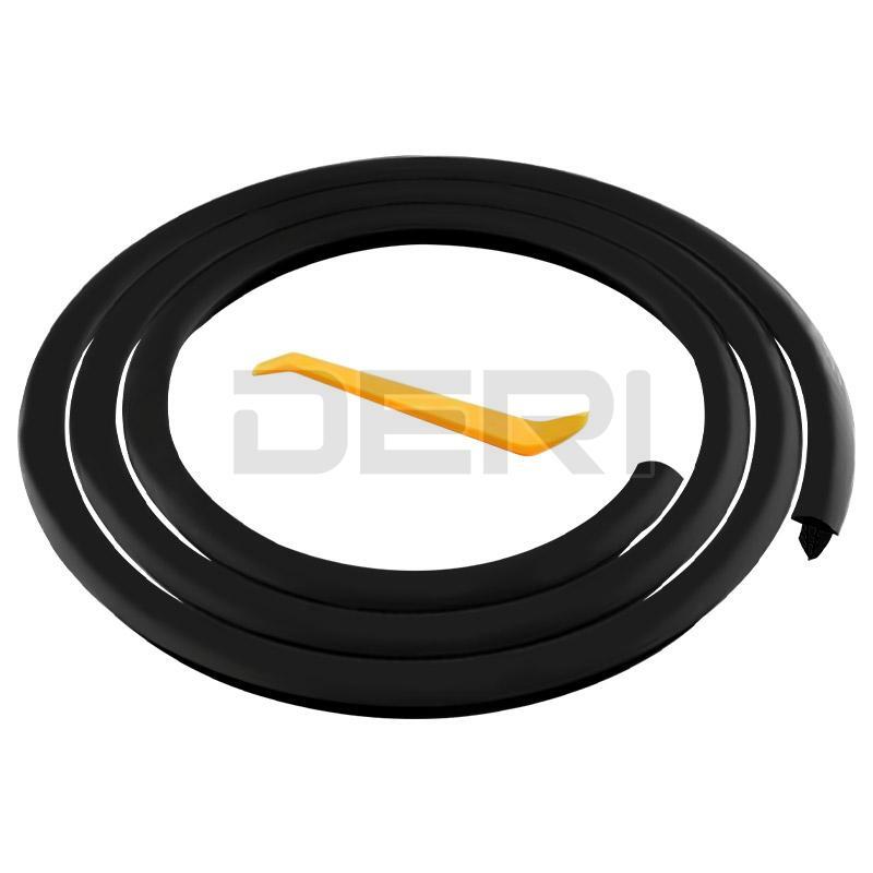 Universal 1.6M Car Dashboard Edge Gap Filling Sealing Strip Rubber Accessories