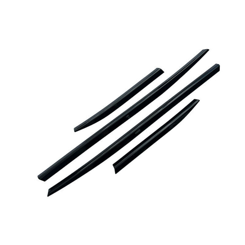For 24-25 Prado for Land Cruiser ABS Black Door Body Side Molding Cover Trim n