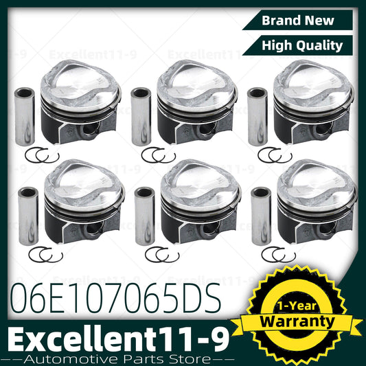 3.0T Piston and Ring Package for Audi A4 A5 A6 A7 for A8 Q7 #06E107065DS #06E107066DS- n