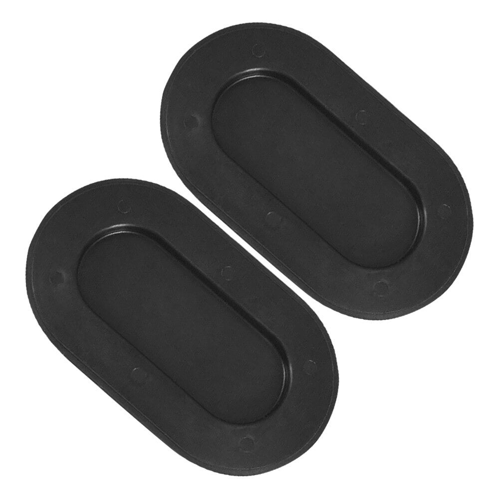 2Pcs Truck Bed Oval Drain Plug Cover for F150  F250 F350 F450 F550 Super Duty
