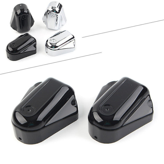 for Harley Softail FLST FLSTC FLSTN FXST 08-18 ABS Swingarm Axle Cover Cap Black