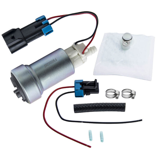 450LPH High Pressure Intank Fuel Pump Kit Fit For E85 Racin Compatible F90000274 Q