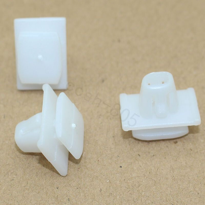 10 Pcs Car Side Skirt Sill Guard Moulding Trim Fastener Clips for Honda