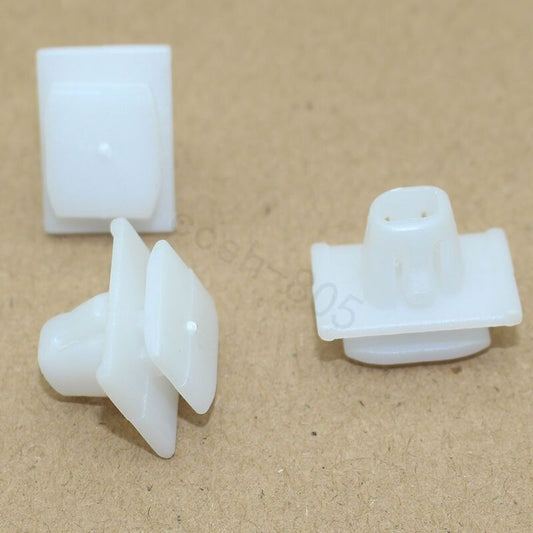 10 Pcs Car Side Skirt Sill Guard Moulding Trim Fastener Clips for Honda