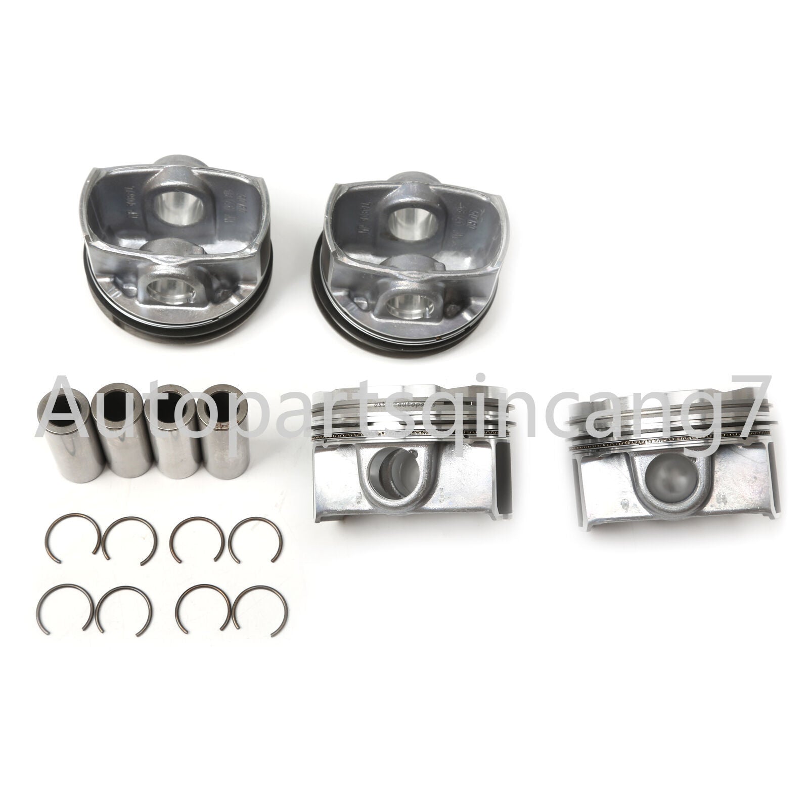 Pistons  Rings Fit for VW for Golf for Jetta for Tiguan for AUDI A3 A4 1.4TSI EA211 04E107065HM