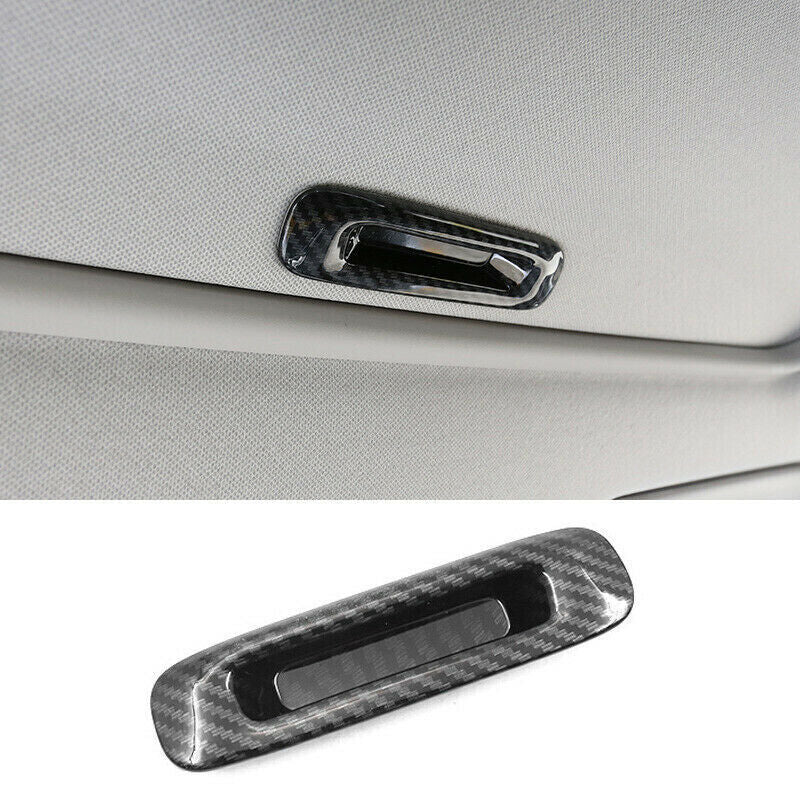 Carbon Fiber Inside Skylight Handle Cover Trim for Kia K3 Forte Cerato 2019-2022