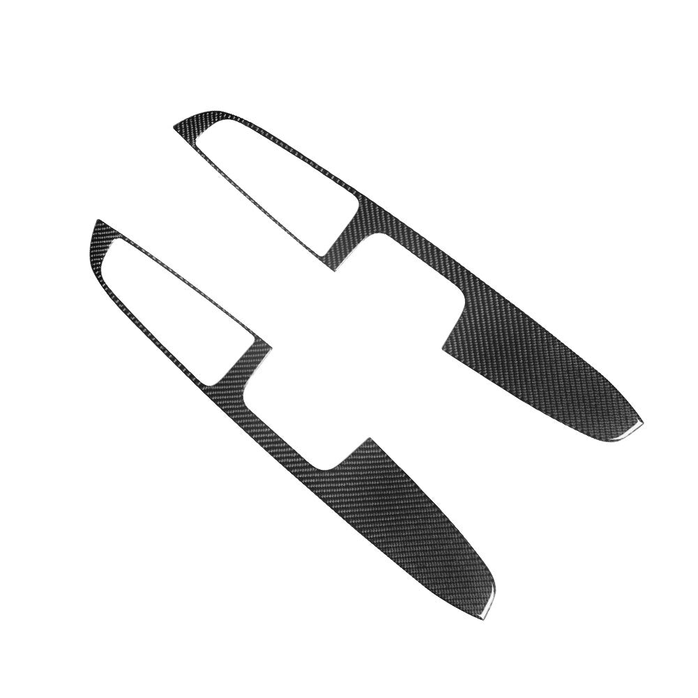 Carbon Fiber Interior Side Air Vent Outlet Cover Trim For FX4 2004-08 v
