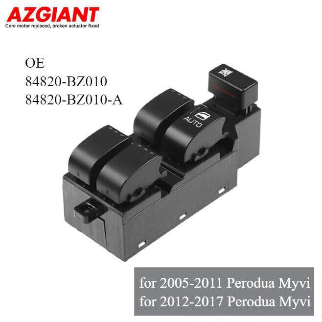 Master Front Right Side Master Window Switch for Perodua Myvi for Toyota Passo