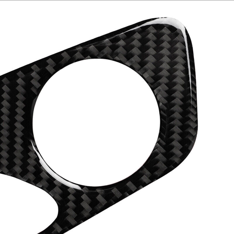 Real Carbon Fiber Car for Seat Adjustment Panel Cover Trim for Audi Q7 SQ7 2016-19