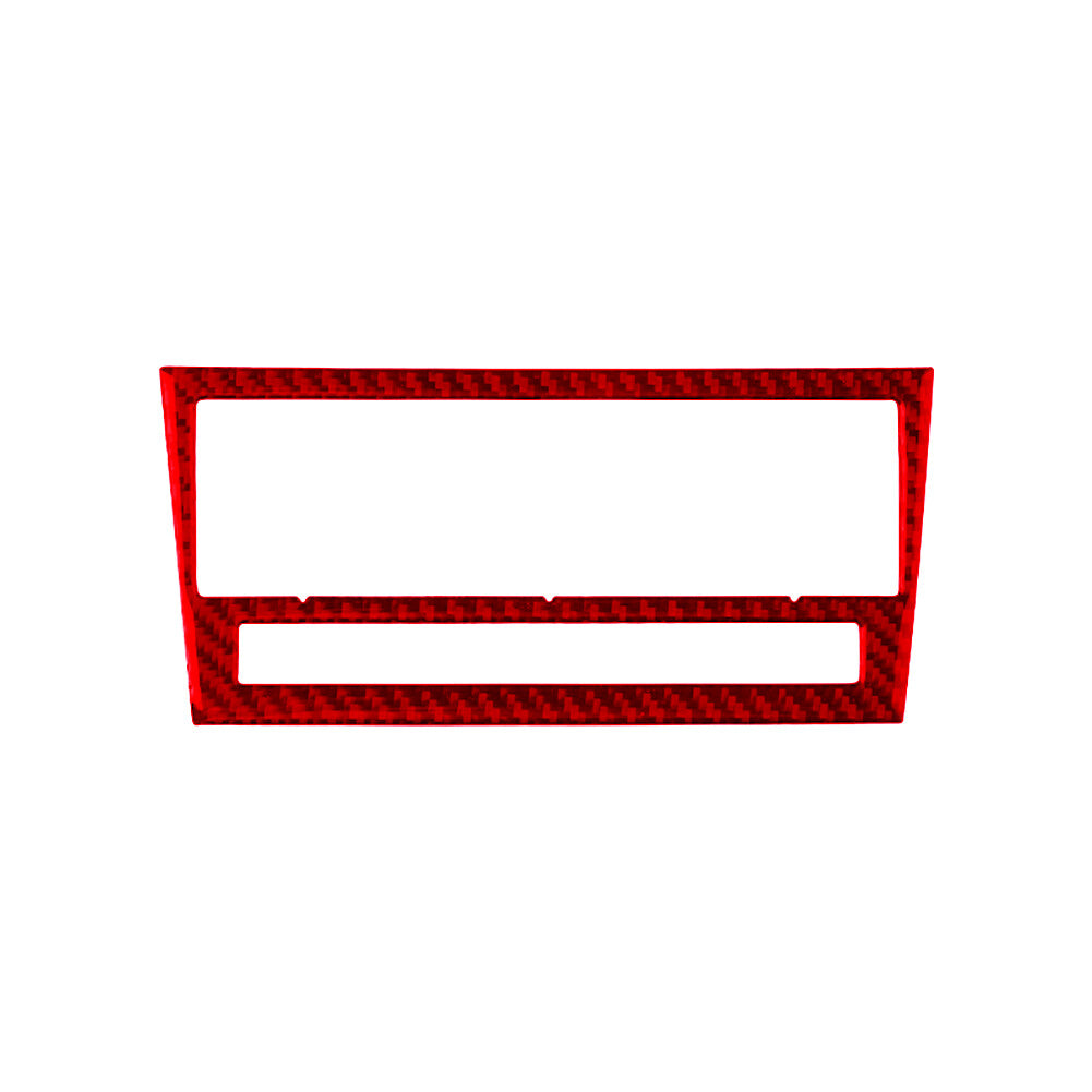 2Pcs Red Carbon Fiber Door Panel Strips Cover Trim For 718 2016-2022 v