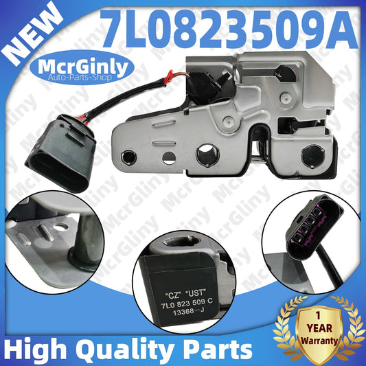 engine hood lock (model 2003-2009-2010) for Touareg 7L0823509A. n