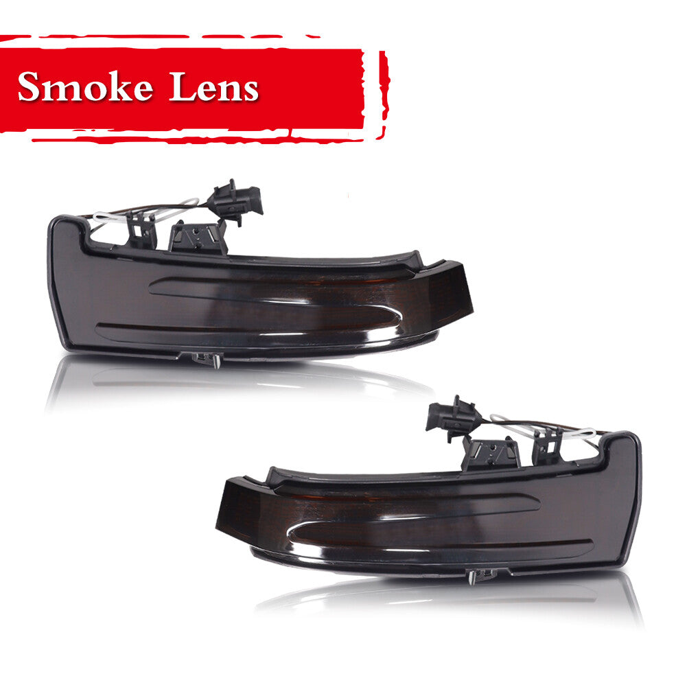 Dynamic LED side mirror turn signal lights for W176 W246 W212 W204- v