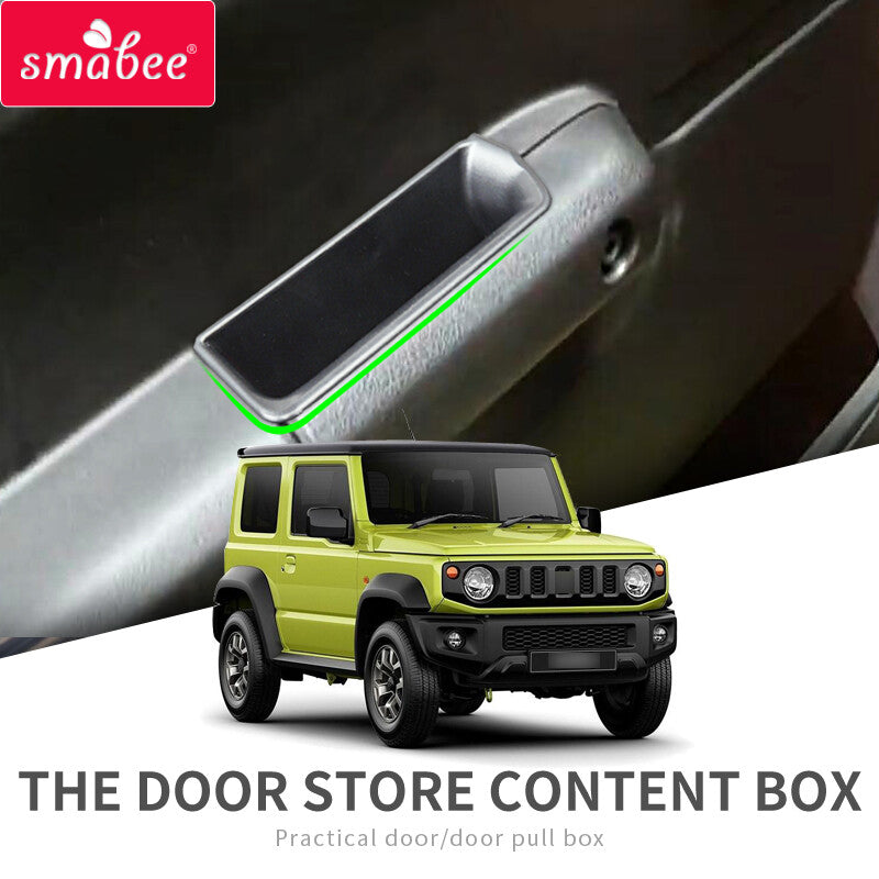 Door handle storage box for Suzuki for Jimny 2019-2022 front door Accessories Holder