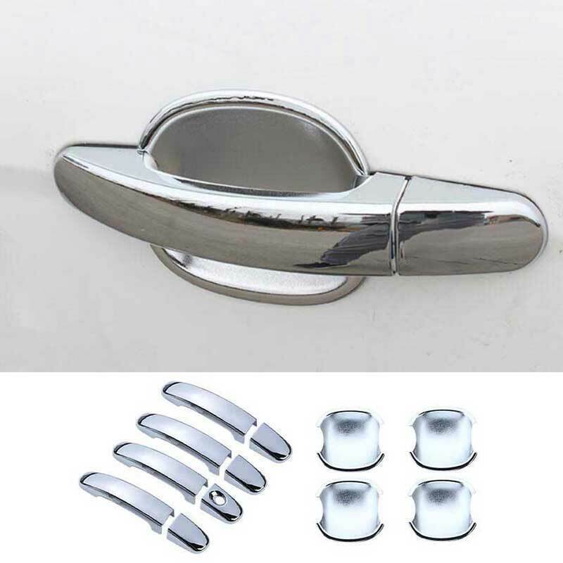 For Outlander 2013-2021 Silver Car Rear Tail Exhaust Pipe Muffler Tip v