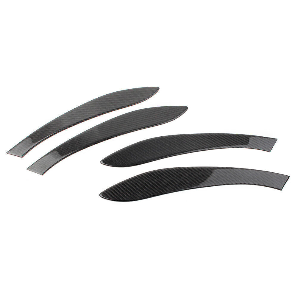 Carbon Look Car Interior Door Handle Cover Trim Fit for BMW 3 Series F30 F31