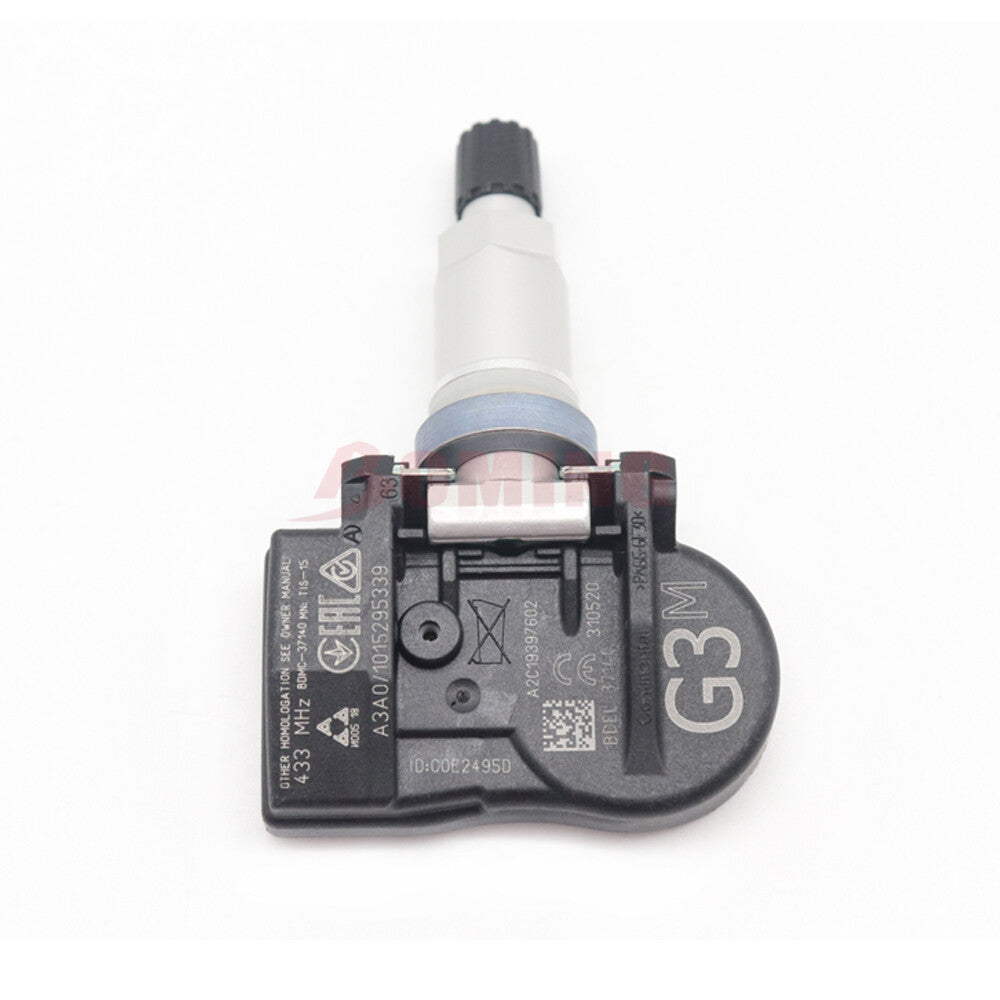 Pack 4pcs Tire Pressure Sensor New BDEL-37140 for Mazda CX-30 2019 433MHz