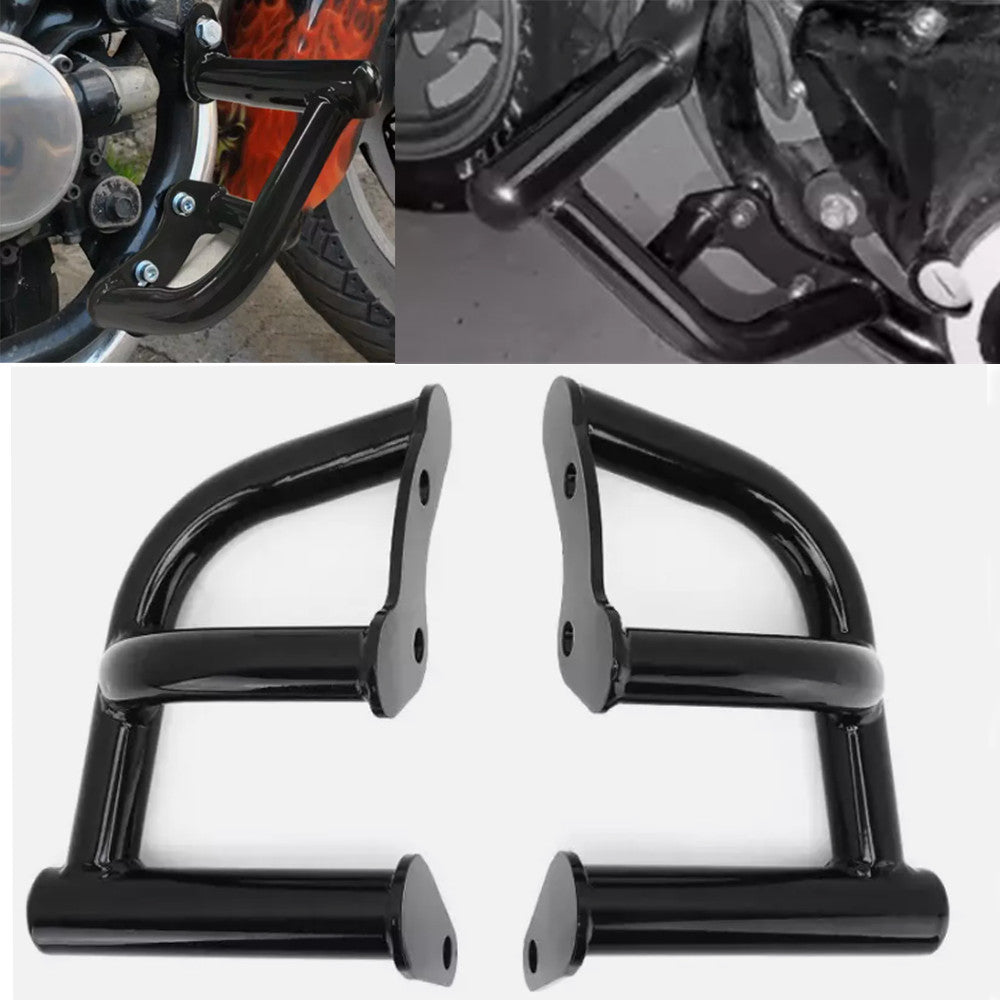 Black Engine Guard Highway Crash Bar for Yamaha 1200 Vmax VMX-12 (1984-2007, 2006-) n