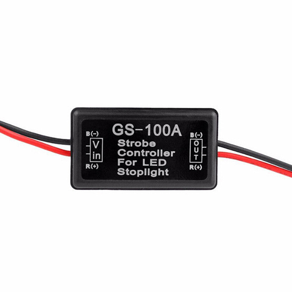 GS-100A 12V Flash Strobe Controller Flasher Module Fits Car LED Brake Stop Light Q