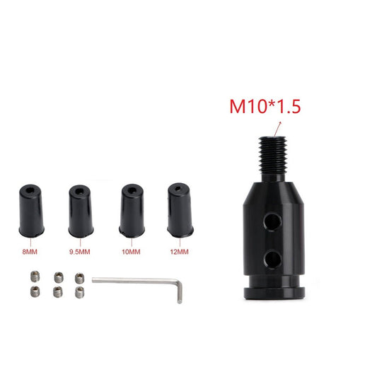 M10x1.5 mm Gear Shift Knob Shifter Adapter For Non Threaded Shifters Universal