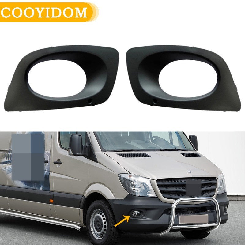 Left / Right Front Bumper Fog Lamp Cover With Hole for Mercedes Sprinter W906