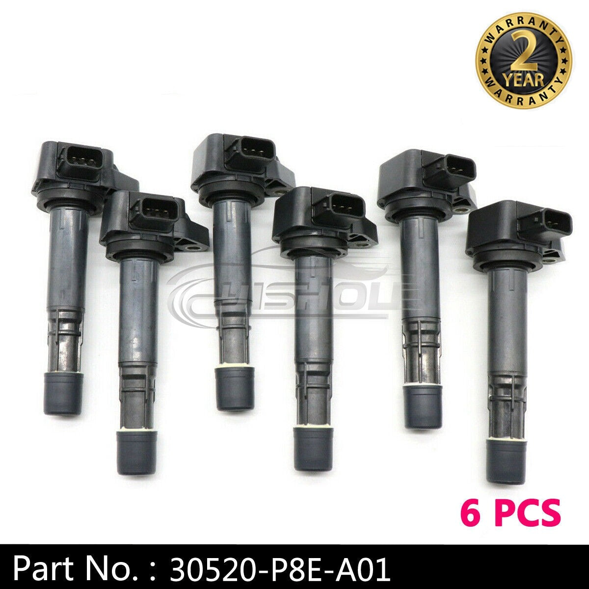 6 X 30520-P8E-A01 ignition coils suitable for Honda Accord, Odyssey, for Acura CL TL