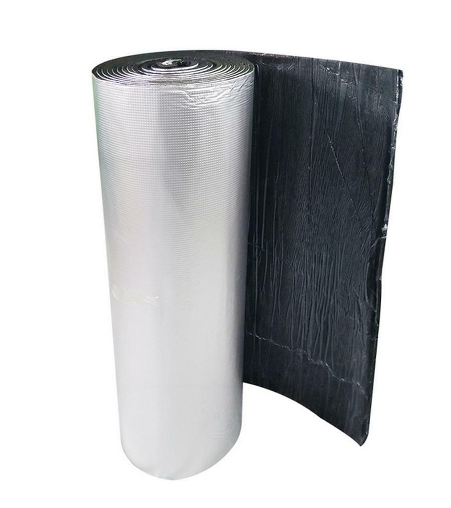 Car Engine Hood Sound Deadener Mat Heat Insulation Cotton W/Install Tool Roller