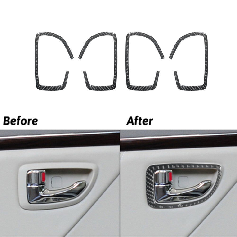 Suede Leather Door Inner Armrest Spacer Trim Cover for Honda CR-V CRV 2007-2011 v