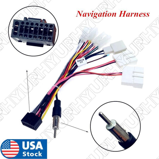 1Set x 16 PIN Wiring Harness Connector for Toyota all models 2004-2022 New