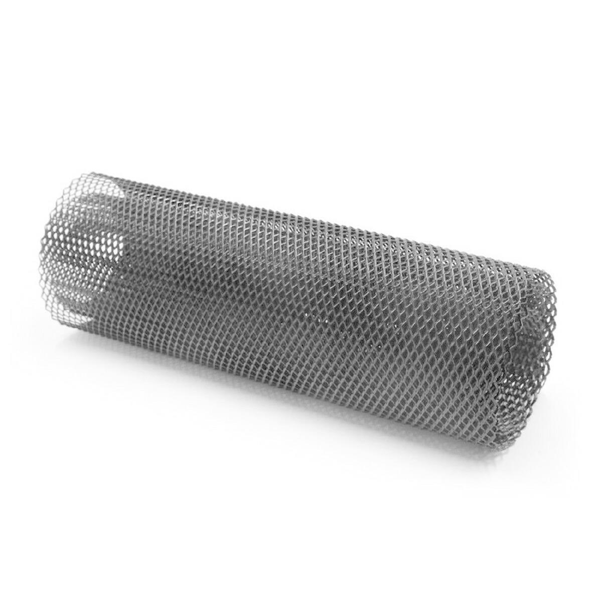Hexagonal grille mesh front bumper cover with vents, 40 inches x 13 inches, universal design. n
