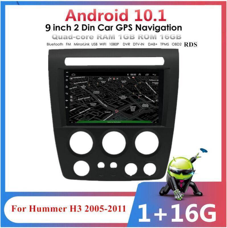 For 2005-2011 for Hummer H3 Stereo Radio 9 Android 10.1 GPS Navigation FM Player