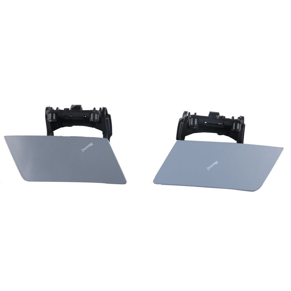Pair RH+LH Headlight Washer Cap Cover for AUDI for A8 D3 S8 Quattro 2005-2010 2PCS