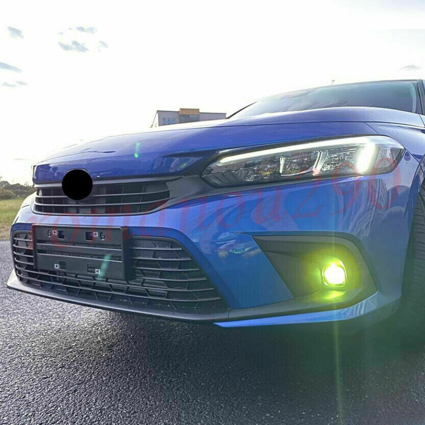 2022-2023 for Honda for Civic Sedan LED Front Bumper Fog Lights w/Cable Switch 2X
