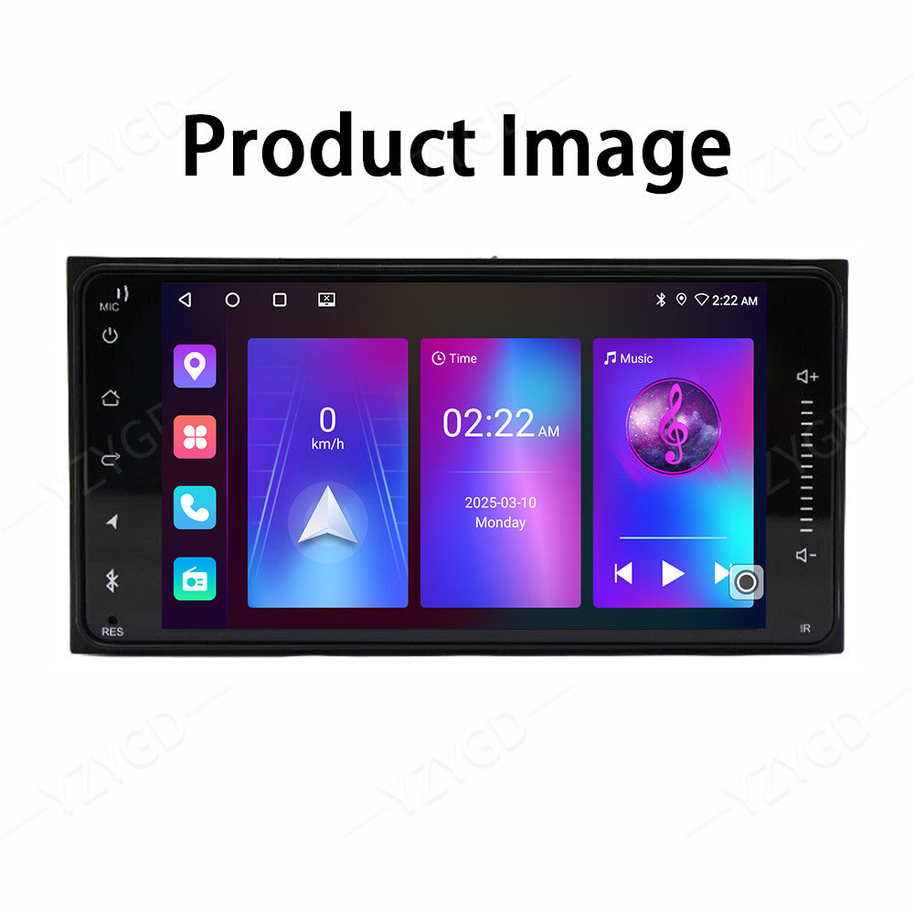 7 Android 14 Carplay for Toyota Highlander 2008-2013 Car Stereo Radio GPS Navi
