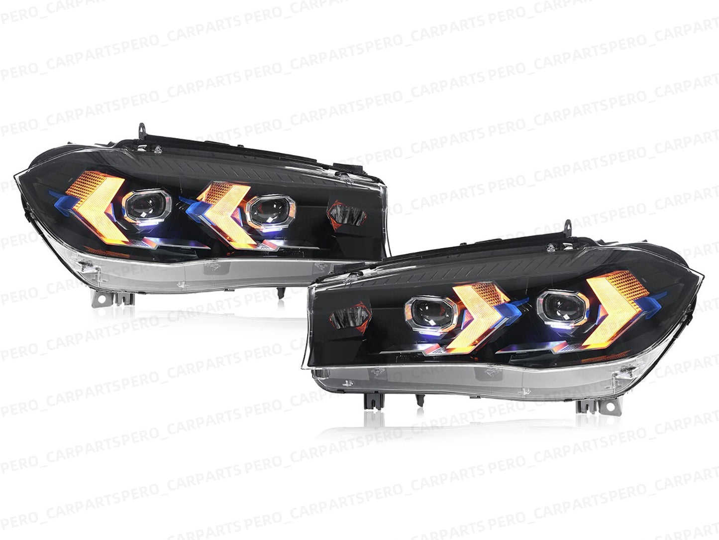 for BMW X5 F15 X6 F16 2014-2018 F95 X5M LCI Style LED Headlight Assembly