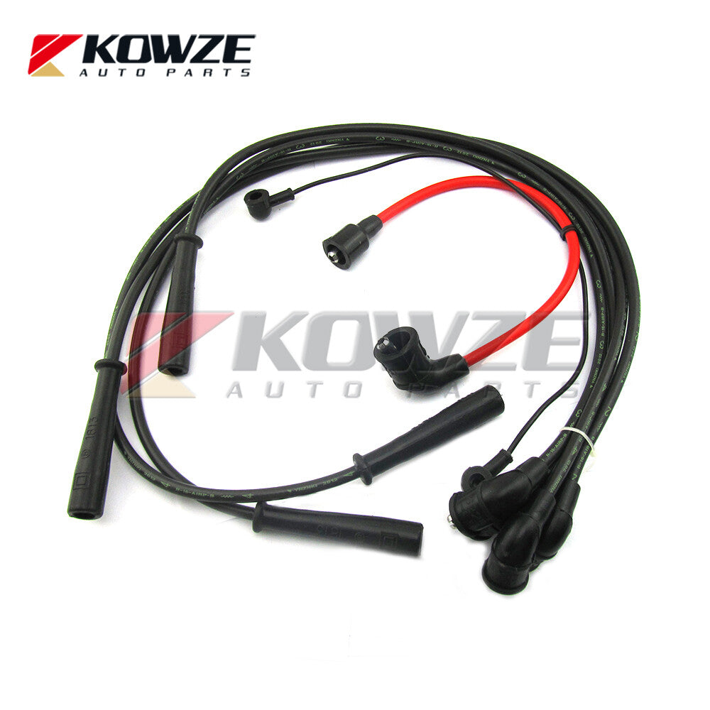 Spark Plug Wire Ignition Cable High Tension Set for Pajero Montero 2nd 4G54 2.6L Q