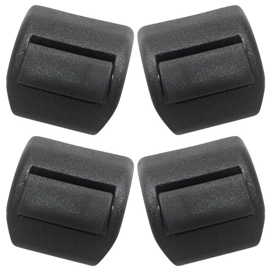 4Pcs Rear Sun Shade Blind Curtain Hook Black For 2013-2018 Santa Fe 83912-2W000 Q