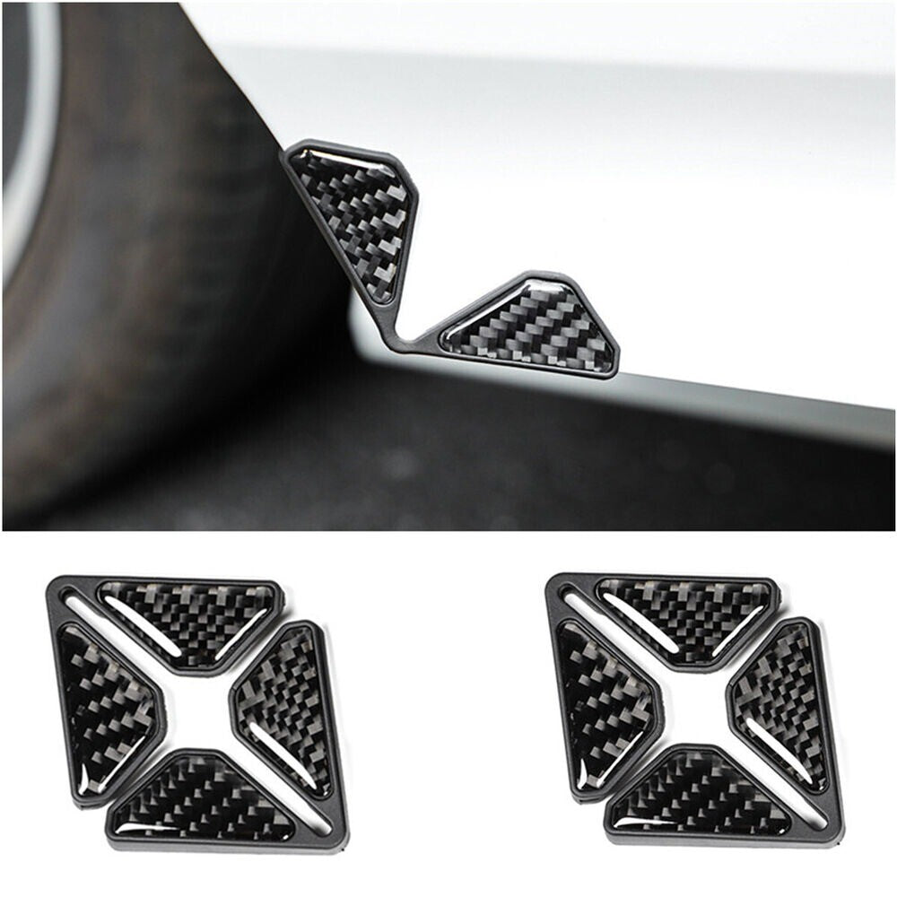 Car Door Corner Anti-Scratch Cover Sticker Front Rear Door Protector Black New n