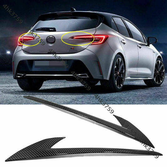 for Toyota for Corolla Hatchback 2019-2023 Carbon Fiber Rear Tail Light Lamp Strips