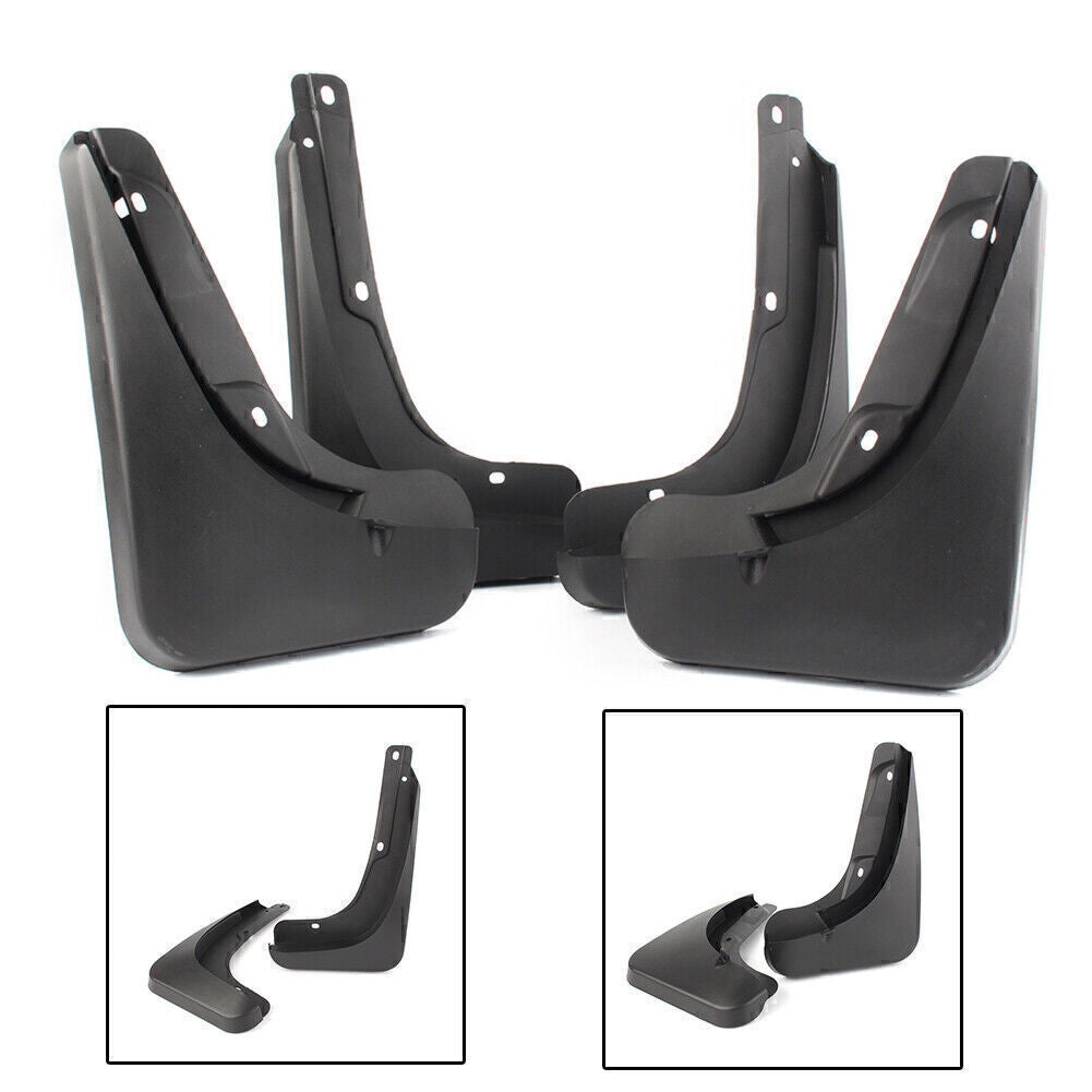 4pcs Splash Guards Mud Flaps 82214642AE/14643AE for 2017-2018 for Jeep Compass Q