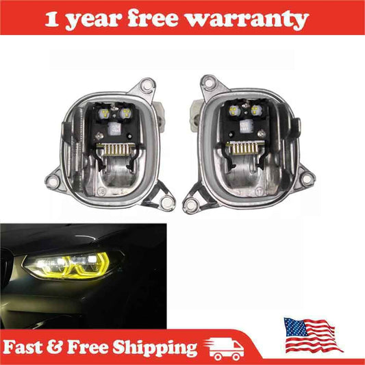 for BMW X3 X3M F97 G01 X4 X4M G02 Lemon CSL Yellow DRL LED Module 63117466107