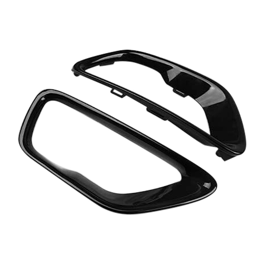 Front Fog Light Cover Fog Lamp Trim Fit for Jeep Grand Cherokee 2017-2021