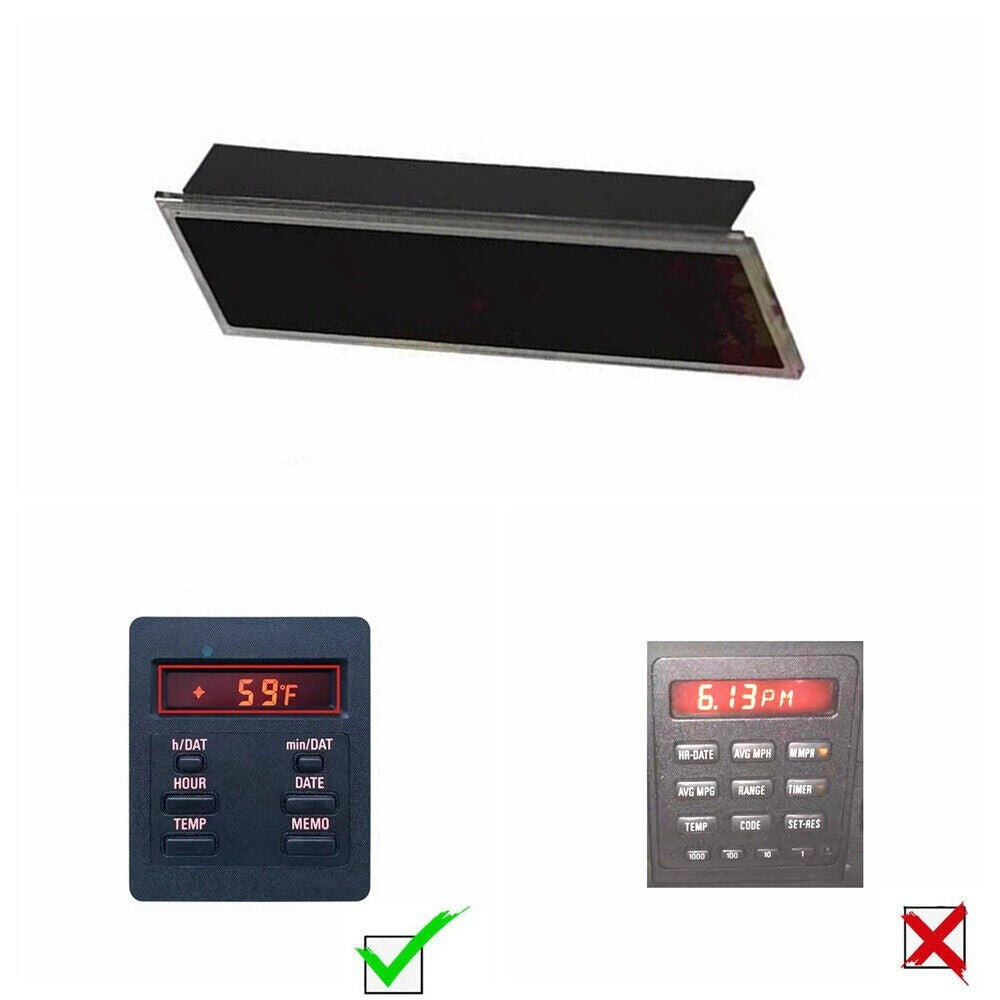 6-Button Board Computer BC1 OBC LCD Display for 3 E30 1982-1993 New n