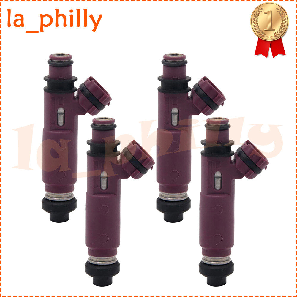 4x Fuel Injector Nozzle 195500-3310 For 1999-2000 for Mazda Miata 1.8L 195500-3310 Q