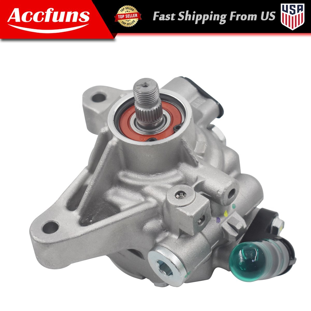 Power steering pump suitable for 2002-2011 for Honda CRV Accord for Acura RSX 2.0 2.4L DOHC models. n