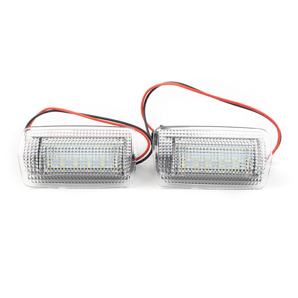 Pair LED Side Door Courtesy Lights Welcome Lamp for Toyota for Lexus Lamps White