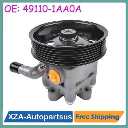 Power Steering Pump w/ Pulley for Nissan Maxima Murano Altima 3.5L V6 2009-2014 Q