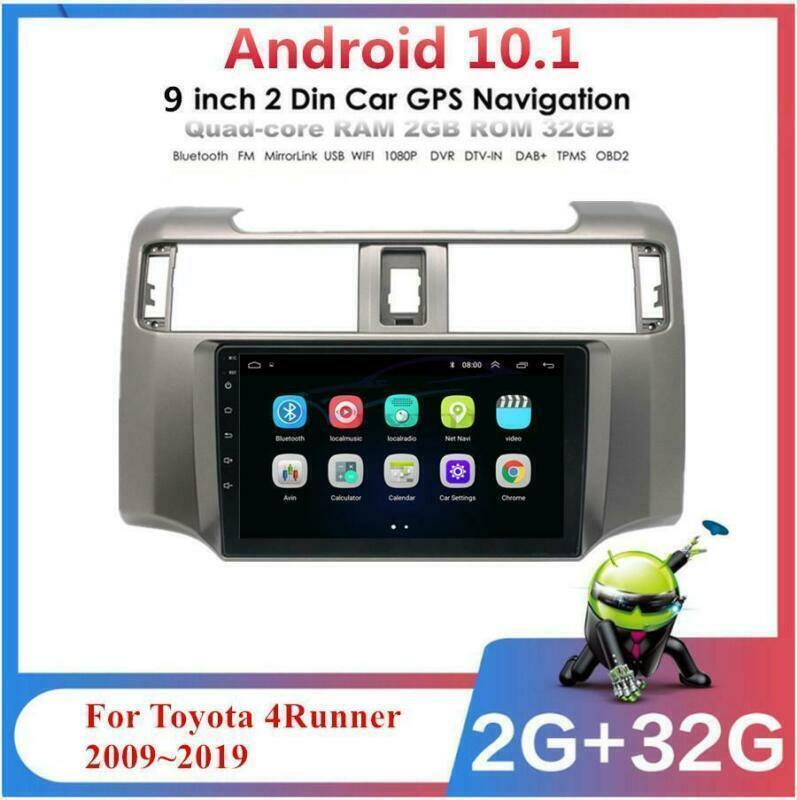 Player 9 for Toyota 4Runner 09~19 Android 10.1 GPS Navigation WiFi Stereo Radio